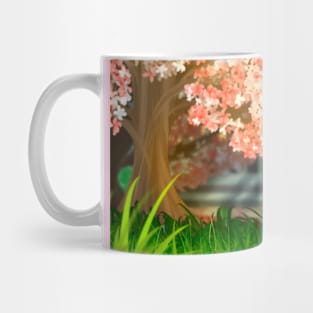 Cherry Blossom Forest Mug